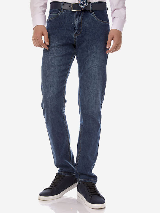 Sogo Herren Jeanshose Blau