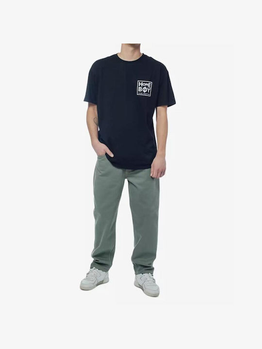 Homeboy X-tra Men's Jeans Pants in Baggy Line Olive
