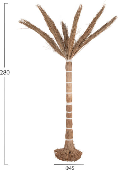 Decorative Tree Tropic Hm4324 Palm Leaf Mendong Grass 280cm Decorative Tree Tropic Hm4324 Palm Leaf Mendong Grass 280cm