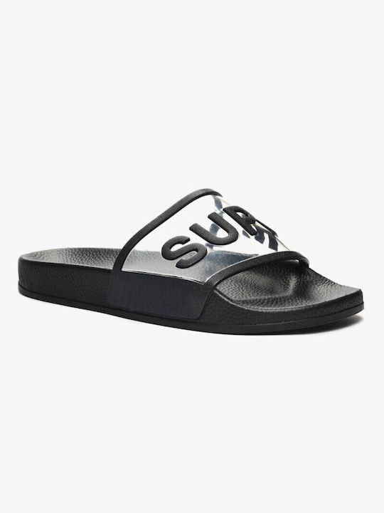 Superga 1908 Women's Slides Black