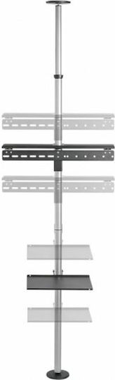 Equip 650621 Стойка за телевизор Стенен до 70" и 30кг