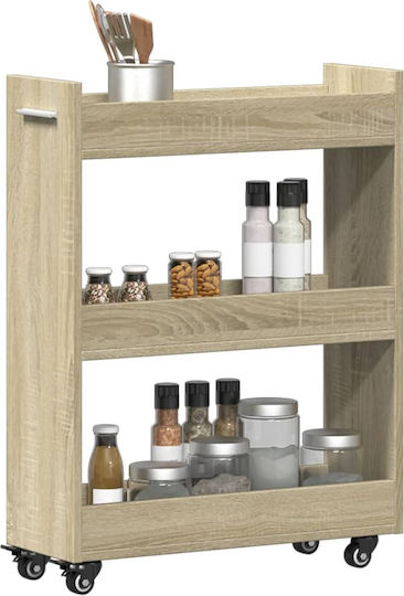 vidaXL vidaXL Lebensmittelregal Braun