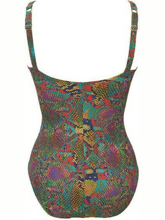 Anita 6294 Baku Printed One-Piece Swimsuit with Mastectomy Cup C