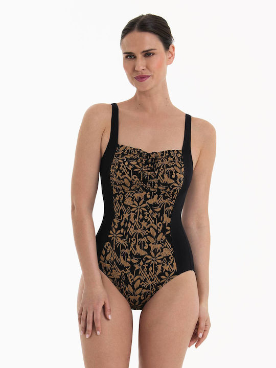 Anita 6252 M4 Malvina Care Swimsuit Full Body Swimsuit with Cup C Black