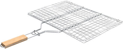 Estia Διπλή Μεταλλική Σχάρα Ψησίματος 60x41εκ.