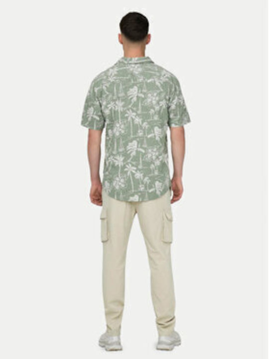 Only & Sons Caiden Men's Shirt Green