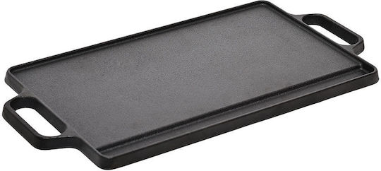 Estia Non-Stick Baking Plate with Cast Iron Flat & Grill Surface 47.5x23.8x1.4cm