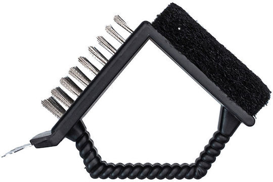 Grill Cleaning Brush Double with Scraper