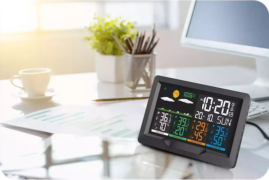 Berdsen 390400 Wireless Digital Weather Station Tabletop Black