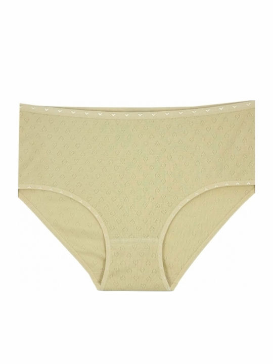 Βαμβακερά Γυναικεία Slip 3Pack Μπεζ