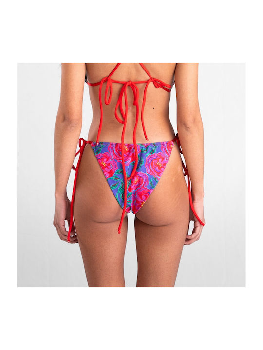 Georgina Trikogia Bikini Slip Blossom Red