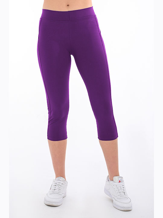 Bodymove Women's Capri Training Legging Purple