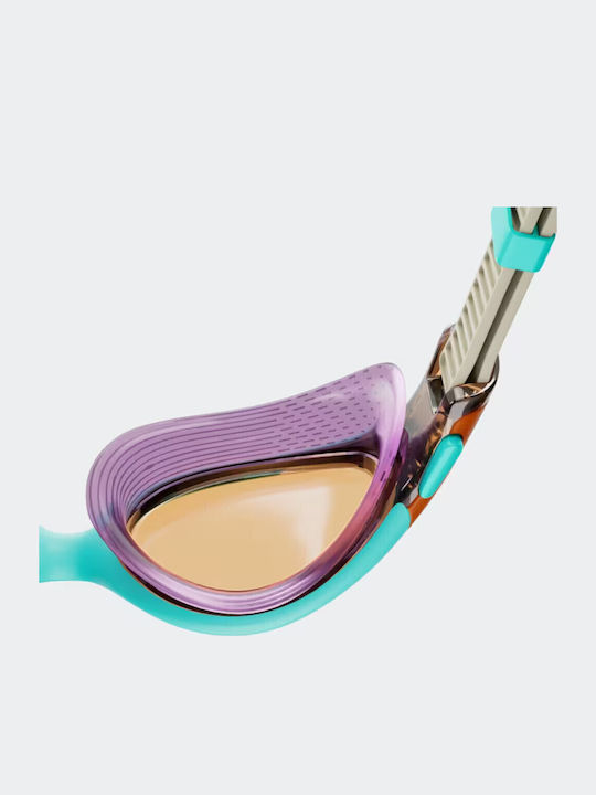 Speedo Biofuse 2.0 Swimming Goggles Adults Beige