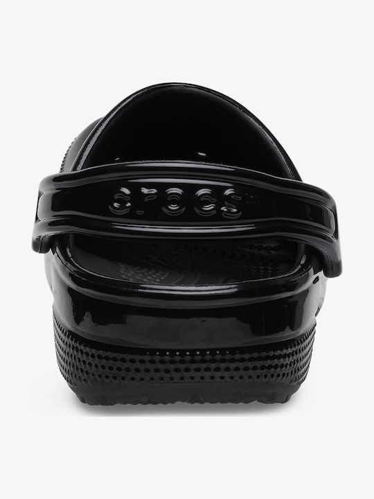 Crocs Classic Σαμπό Μαύρα