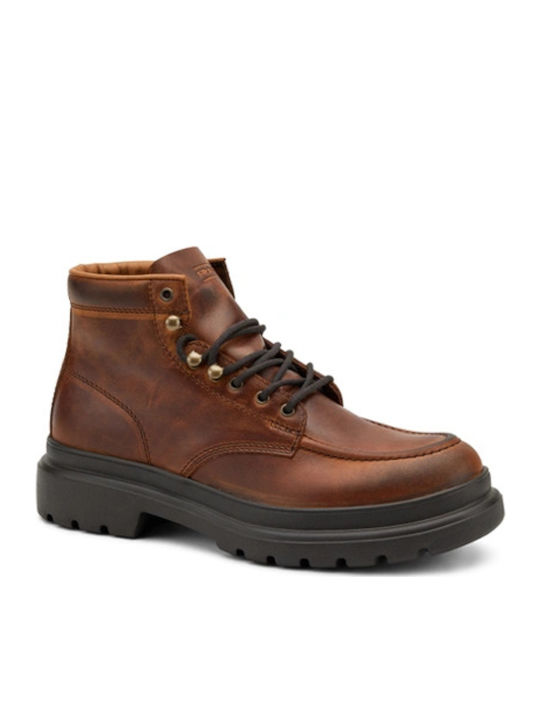 Leder Braun Stiefel