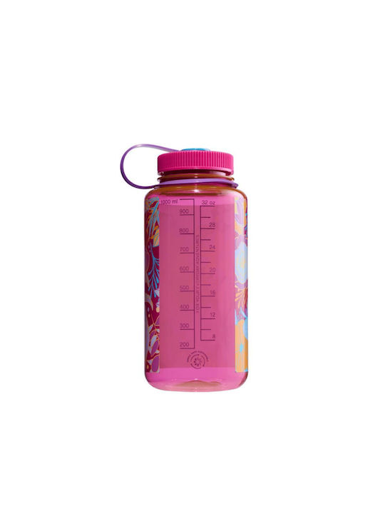Nalgene Wide Mouth Бутилка 1000мл Розов