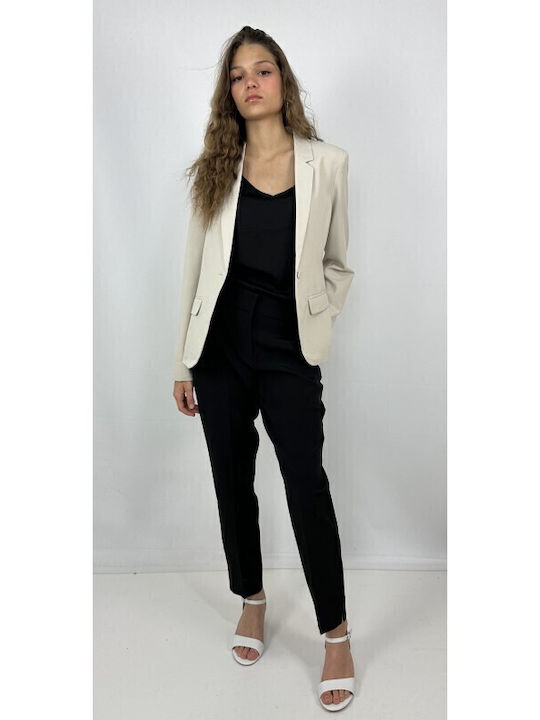 Only Blazer pentru femei Sacou Bej