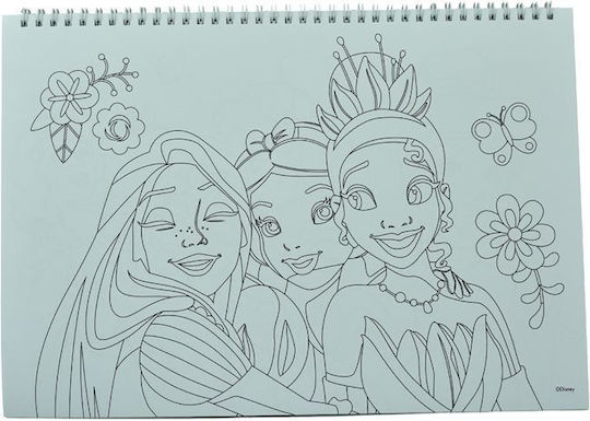 Gim Drawing Pad Disney Princess 1pcs