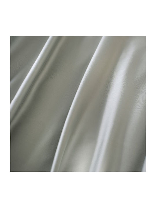 Charisma Bettwäsche-Set Überdoppel mit Gummiband 160x200+40cm. Silver 4Stück