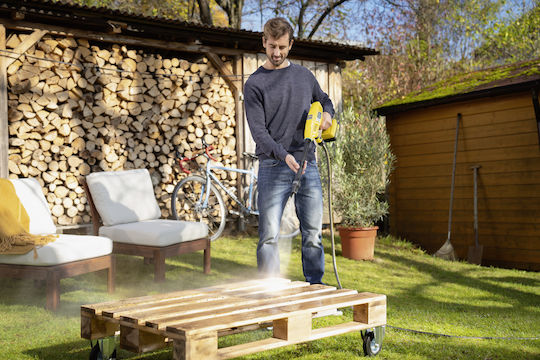 Karcher KHB 4-18 Pressure Washer Battery 18V Solo with Pressure 21bar