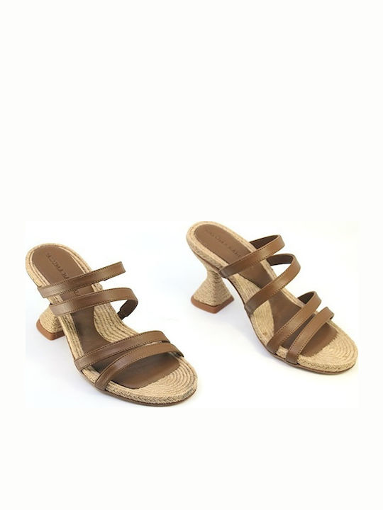 Leder Sandalen Braun