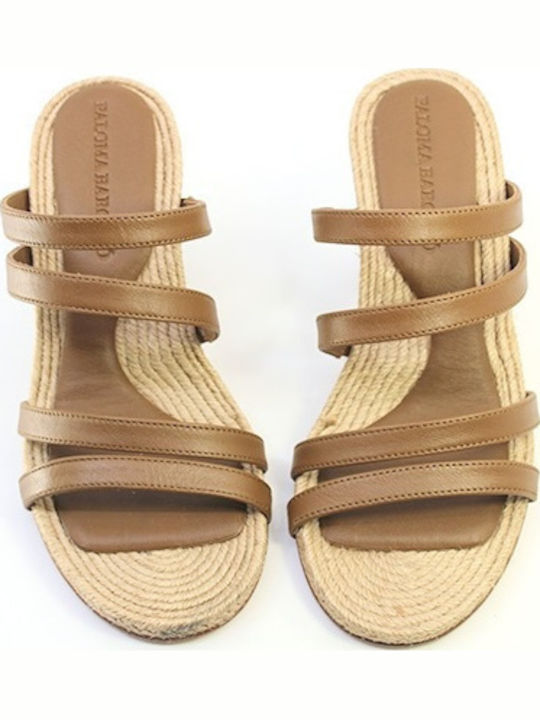 Leder Sandalen Braun