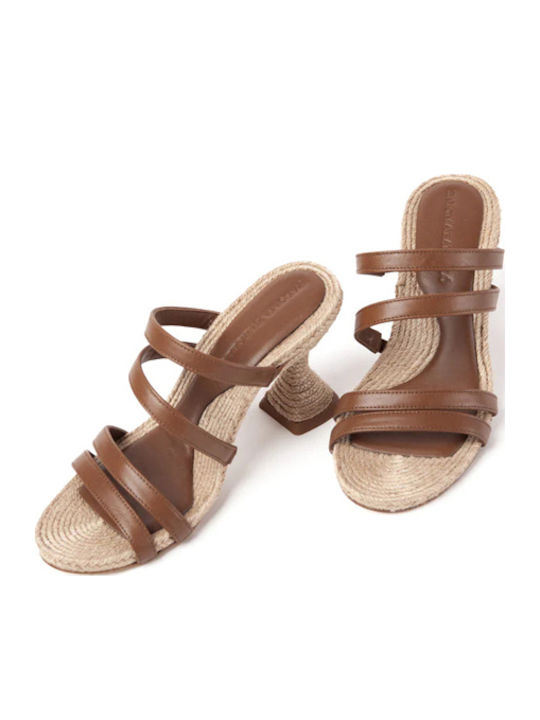 Leder Sandalen Braun