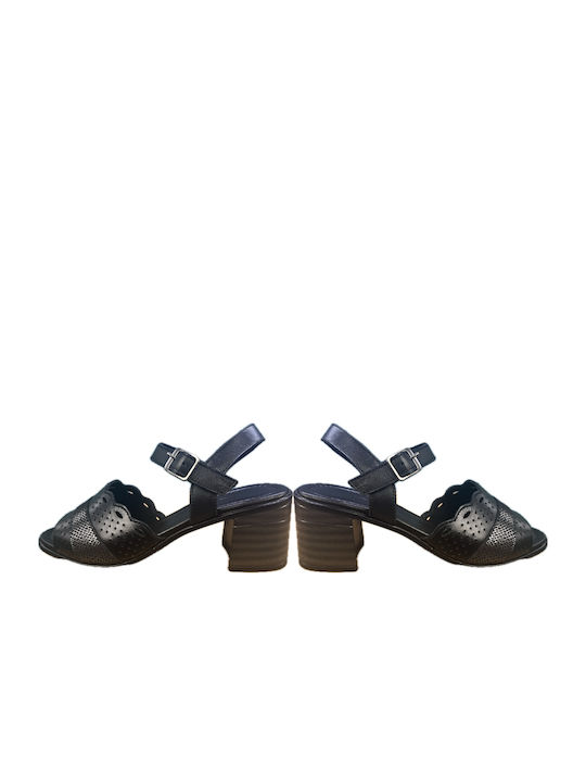 Gotsi Anatomic Anatomic Leather Women's Sandals 648 Black