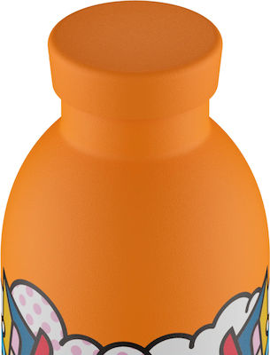 24Bottles Clima Μπουκάλι Θερμός Ανοξείδωτο BPA Free Orange 500ml