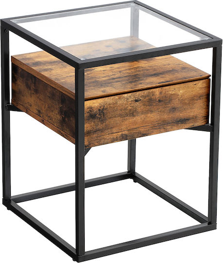 Μεταλλικό Μαύρο 43x43x54cm LET04BXV2 Μεταλλικό Μαύρο 43x43x54cm LET04BXV2