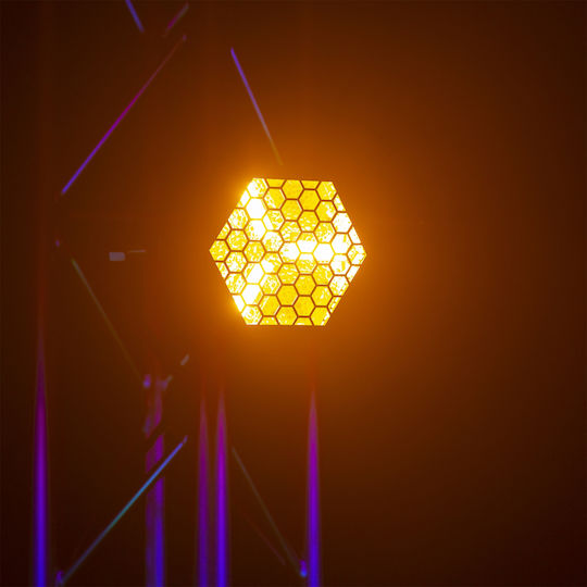 BeamZPro LED DMX Blinder Amber / RGB / Warm White
