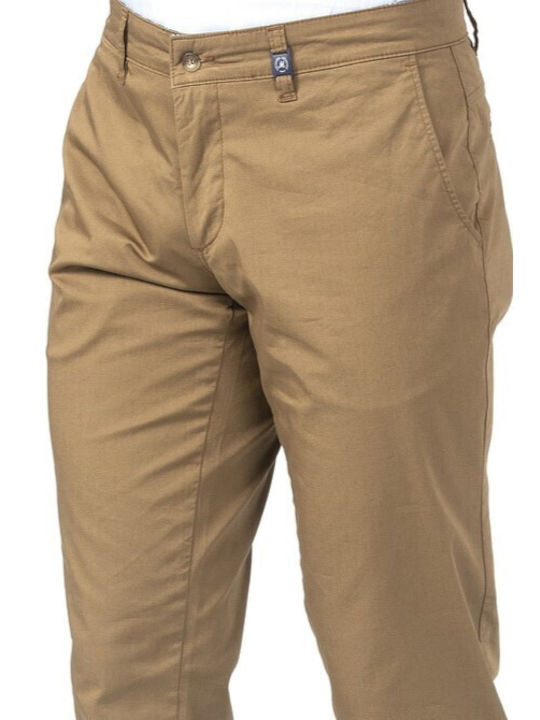 Mezzo Uomo Herrenhose Chino Tabac Brown