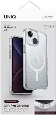 Uniq Lifepro Xtreme 360 Full Cover Σιλικόνης Διάφανο (iPhone 15)