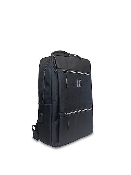 Hunter Men's Backpack with USB Port Black