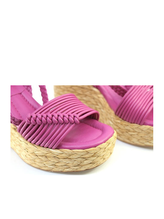 Δερματινες Poz Πλατφορμες Paloma Barcelo 282340 Masie Pink