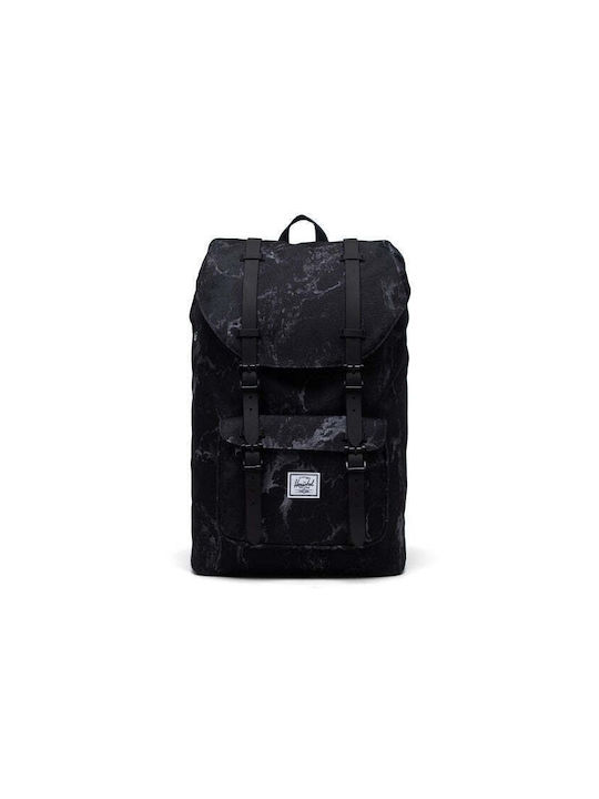 Herschel Leather Backpack Black 17lt