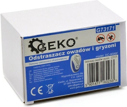 Geko Συσκευή Υπερήχων Απώθησης Τρωκτικών