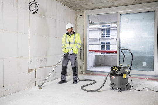Karcher NT 40/1 Tact Te L Прахосмукачка За Течности / Твърди 1380W с Пластмаса Контейнер 40лт
