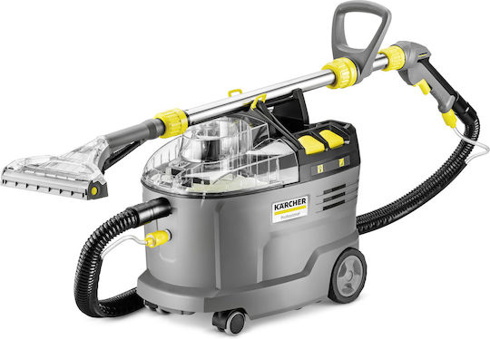Karcher Puzzi 9/1 Bp Adv Rechargeable Vacuum Wet / Dry Without Charger and Battery with Plastic Bin 9lt