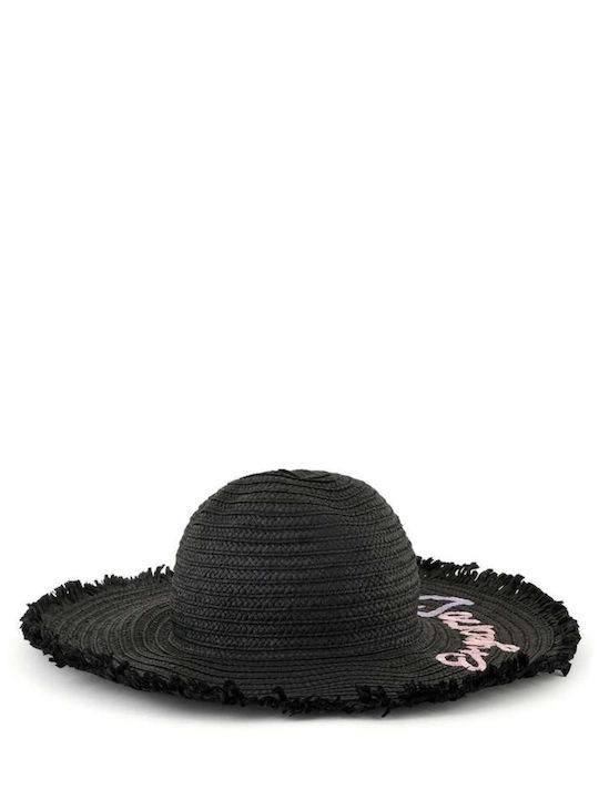 Emporio Armani Женска Соломена Cap Черна