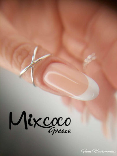 Mixcoco French Semi-Permanent Nail Polish Beige Cream 15ml 1pcs