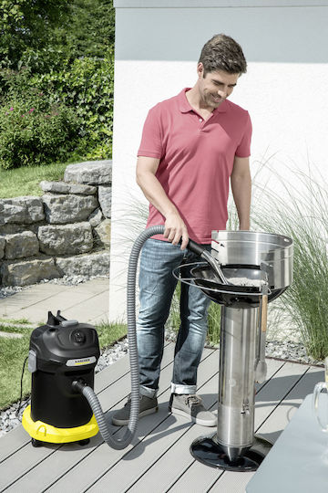 Karcher AD 4 Premium Warm Ash Vacuum 600W with 17lt Waste Container