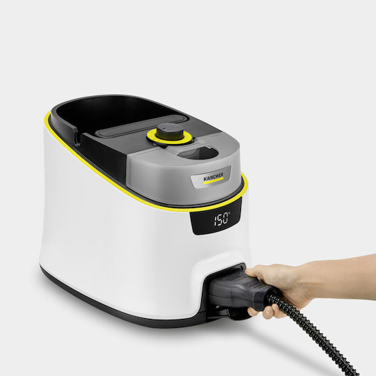 Karcher Steam Cleaner 4bar with Wheels and Stick Handle