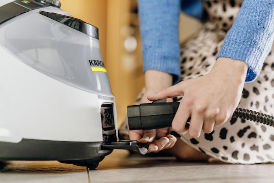 Karcher SC 5 EasyFix IRON Steam Cleaner 4.2bar with Wheels and Stick Handle
