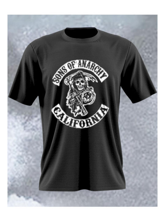 Мъжка риза Sons of Anarchy Mb23-черна