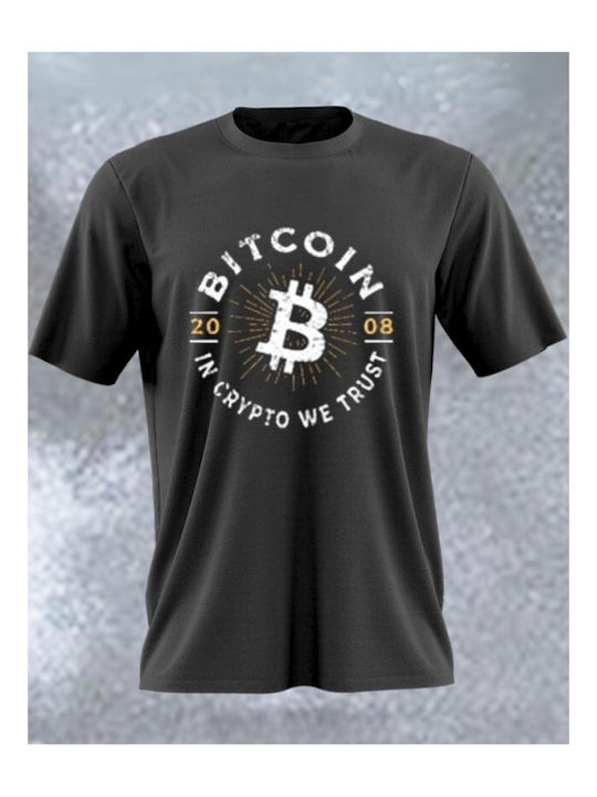 Αντρική Μπλούζα Bitcoin Mb496-μαύρο