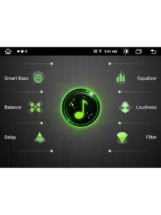 Digital IQ Car Audio System for Porsche Cayenne 2016-2017 (Bluetooth/USB/WiFi/GPS/Apple-Carplay/Android-Auto) with Touch Screen 8.4"