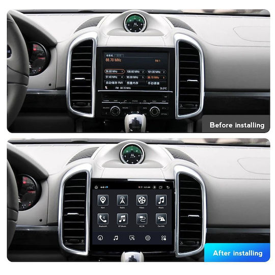 Digital IQ Ηχοσύστημα Αυτοκινήτου για Porsche Cayenne 2016-2017 (Bluetooth/USB/WiFi/GPS/Apple-Carplay/Android-Auto) με Οθόνη Αφής 8.4"