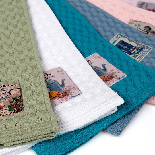 Dimcol Mix Prosop De Bucătărie Din 100% Bumbac În Culoare Ecru 40x60cm 3 Bucăți