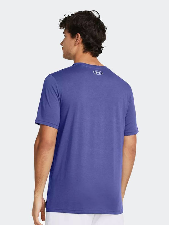 Team Issue Wordmark Athletic T-shirt Purple